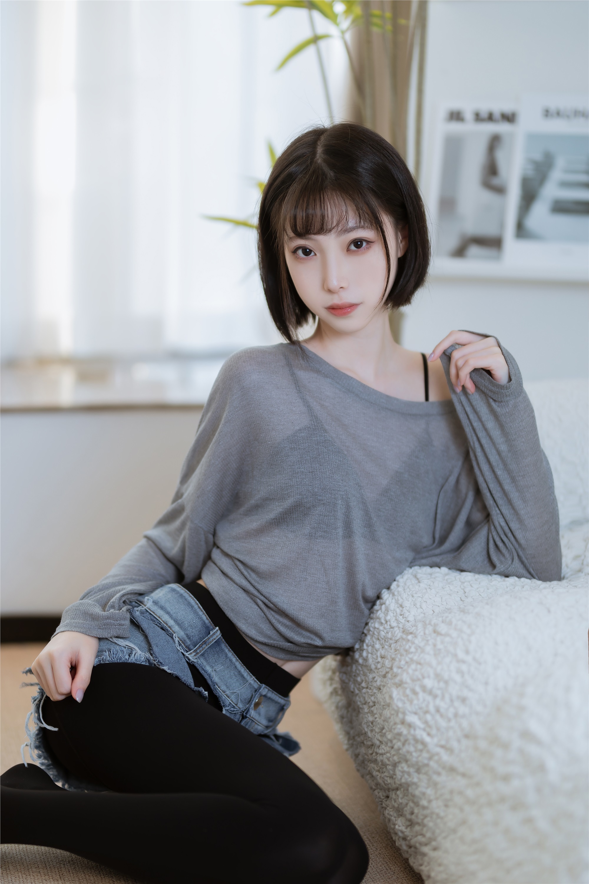 Xu Lan LAN - NO.027 Semi transparent Sweater